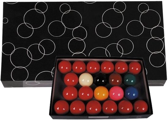 Snookerballen Set A-klasse 57,2 mm van Merkloos