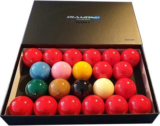 Snookerballen Set - Biljartballen Poolballen - Wedstrijd Spelen - Pure Fenolhars Bal - 57.2mm - Wedstrijdkleuren