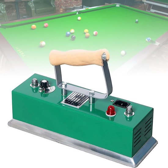 Snookertafelkleedijzer - Biljart strijkijzer - Tafelonderhoud - Instelbare temperatuur - 300 mm - One Color