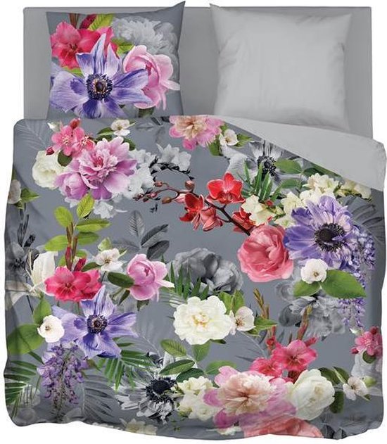 Snoozing Bloom - Dekbedovertrek - Tweepersoons - 200x200/220 cm + 2 kussenslopen 60x70 cm - Multi kleur van Snoozing