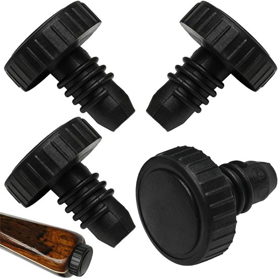 Solidchoice - Set van 4 Snooker Cue Butt Protectors