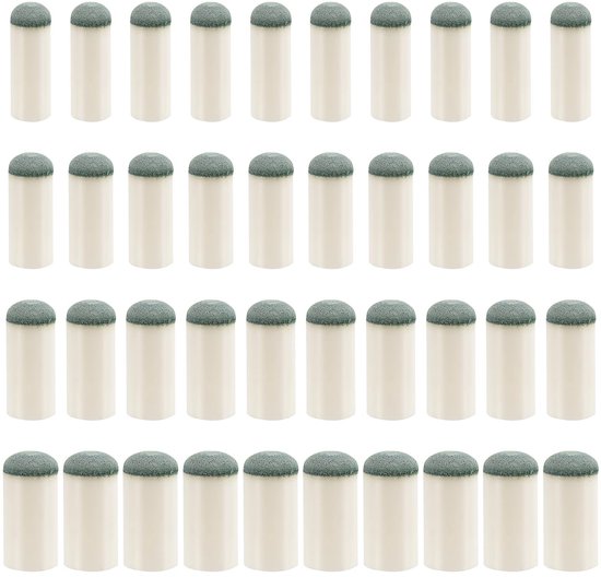Solidchoice - Set van 40 Billiard Cue Tips in 4 Maten voor Pool Sticks
