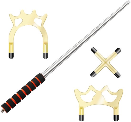 SolidKeus - Set van 4 Billiard Cue Stick Bridges van Solidkeus