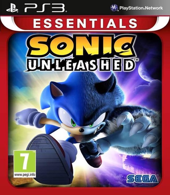 Sonic Unleashed (Essentials) /PS3 van Sonic.