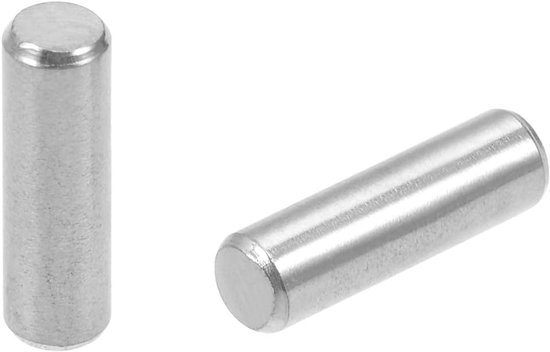 sourcing map 100 stuks pluggen pen 304 roestvrij staal rek pen bevestigingselementen 1,5 mm x 6 mm 3mm 10mm 50Pcs