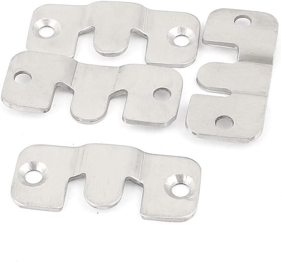 sourcingmap Universele Sectionele Interlock Bank Bank Connector Beugel Set 4 stks