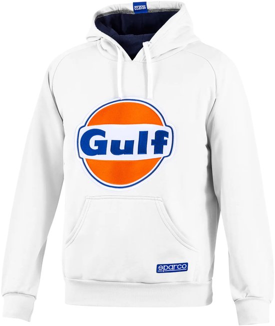 Sparco - Sparco GULF Hoodie met capuchon - wit / s van Sparco