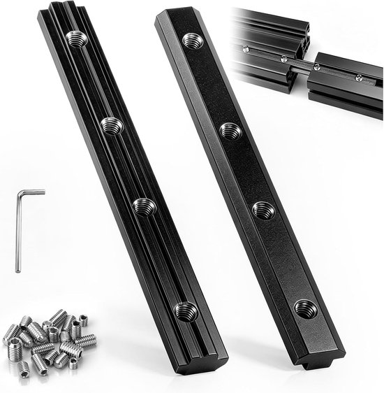 Spoorverbinders voor 4040 aluminium profiel profielconnector 4