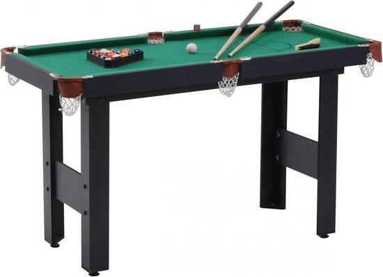 Staand Pooltafel 4FT - Stevig Houten Biljarttafel met Accessoires