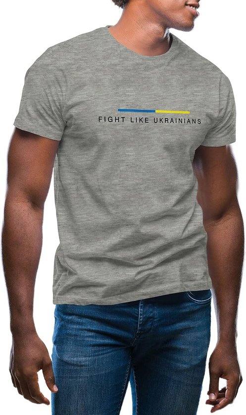 Steun Oekraïne T-Shirt - Draag de Kleuren van Verzet