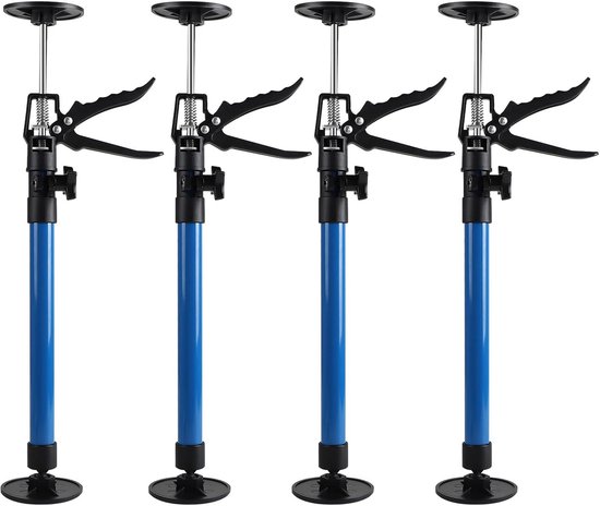 Steunen, 115-290 cm, plafondpennen, kozijnspanner, maximaal draagvermogen 40 kg, deurkozijnspanner, ladingbeveiliging, stang voor muren, plafonds, deurkozijnen