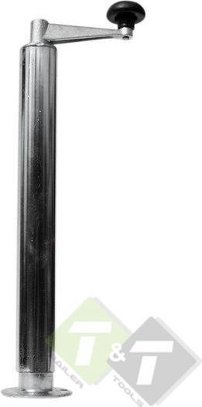 Steunpoot met slinger 48 mm - steunpoot opdraaibaar - opdraaisteun - aanhangersteun
