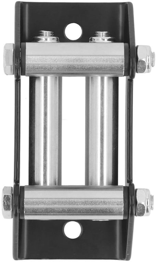 Stevige 4-Weg Rollergeleider voor Kabel, 4500LB Capaciteit, Ideaal voor Winches en Tuinmachines