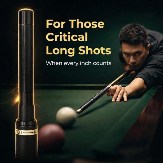 Store_9 - Pool Cue Stick Verlengstuk - Pool Cue Extender - Voor