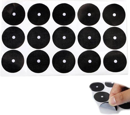 Table Ball Punt Sticker voor Biljart, Pooltafel Marker, Wit Bal Vinder Accessoires, Precisie Positionering en Spel Verbetering van Merkloos