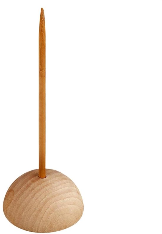 Ticketvork - Bonhouder ontvangst - Documenten organiseren - Massief houten constructie - 19 x 6 cm - Houtkleur