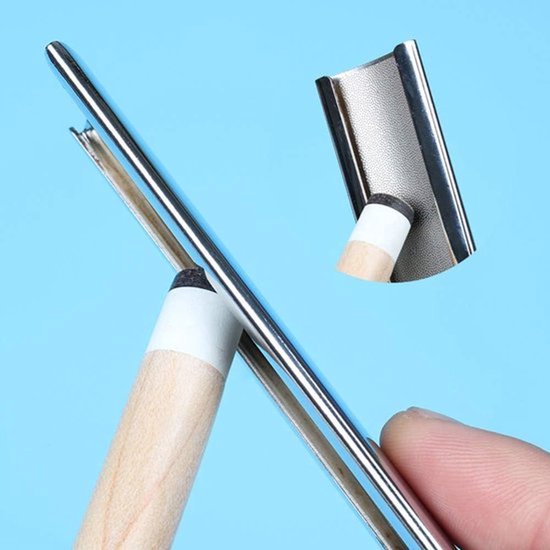 Titel: High Quality Cue Tip Shaper Sander | Billiards Pool Cue Tip Accessories van Merkloos