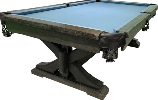 Top Table Lexor Pooltafel Forest Black-Oak 8FT van T