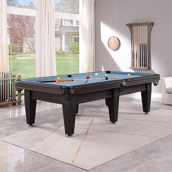 Top Table Lexor Pooltafel Imperator Competition Pro Black-Oak 9FT van T
