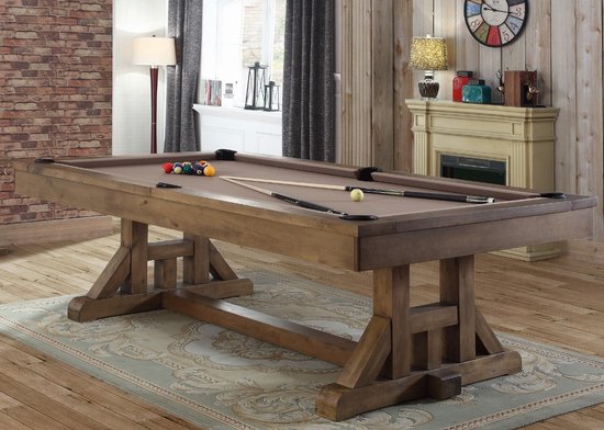 Top Table Lexor Pooltafel Timber 8FT van T
