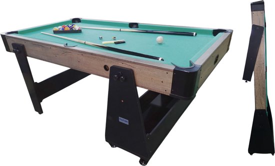 TopTable Pooltafel TopTable Magiq Easy-Mobile Wood van T
