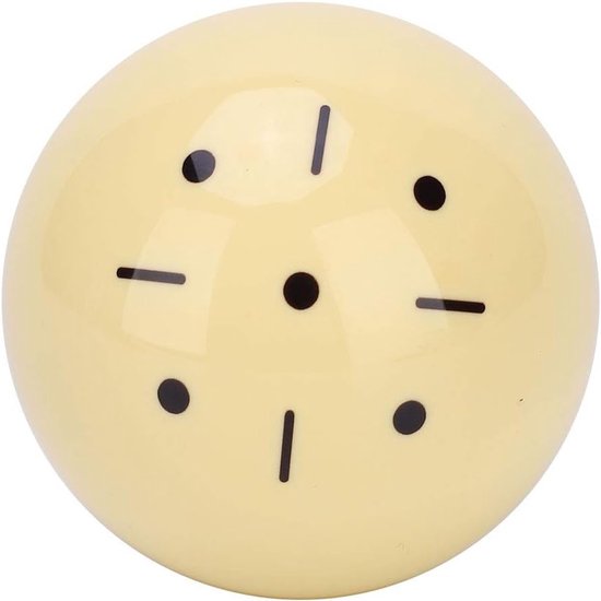 Training Bal voor Pooltafel - Crystal Pool Ball voor American Billiards en Snooker, Ideaal voor Beginners en Oefeningen met Standaard Billiard Cue Ball