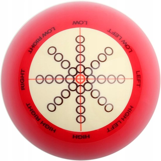 Trainingsbiljartbal 57,2mm - Perfect voor Achtbal & Training