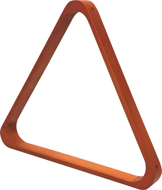 Triangel pool 57.2mm donker esdoorn deluxe
