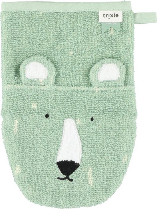 Trixie - Washandje 14x22 cm - Mr. Polar Bear van Trixie