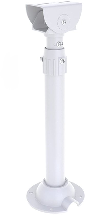 Uitschuifbare montagebeugel voor beveiligingscamera's, verstelbare plafondbeugel van 15,7 tot 23,6 inch, geschikt voor IP-camera's voor gesloten televisiesystemen, gemaakt van massief metaal met poedercoating. van Merkloos