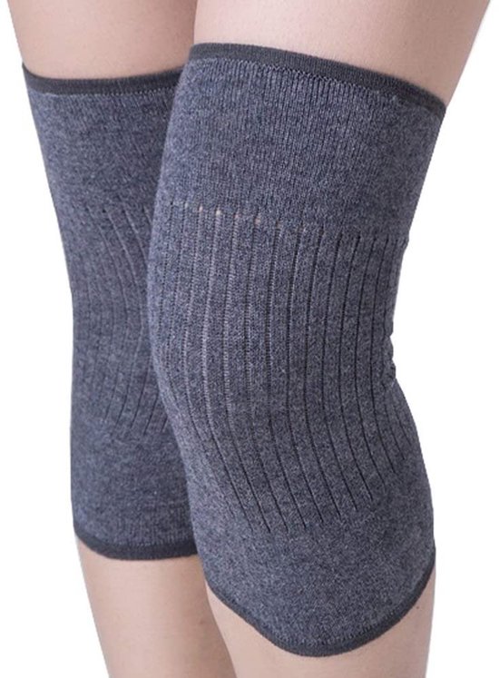 Unisex Winter Kniewarmers van Cashmere - Rekbare Kniebeschermers voor Artritis, Sport en Yoga