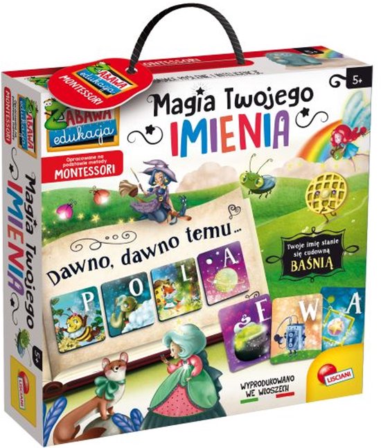 Uw naam magie met de Montessori-methode