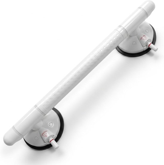 Veilige Badgreep met Zuignap voor Senioren en Kinderen, Antislip Douche Handgreep voor Extra Steun en Stabiliteit in de Badkamer
