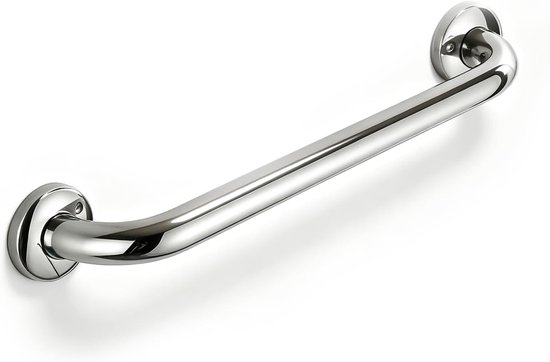 Veilige Douchegrepen van RVS - Handgreep voor Badkamer, Douchestoel en Senioren - 30 cm Handrail met Stevige Bevestiging