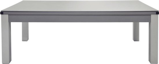 Vente-unique Modulaire tafel - Biljart en pingpong BALTHAZAR - 213 x 112 x 81,5 cm - Grijs L 213.4 cm x H 81.5 cm x D 111.8 cm van Merkloos