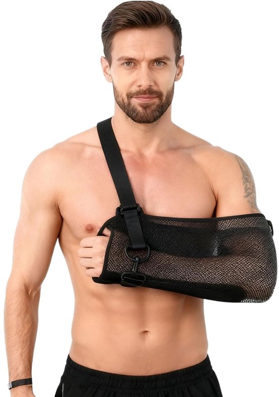 Verstelbare Arm Sling voor Schoudersteun - Comfortabele Ondersteuning voor Volwassenen en Kinderen