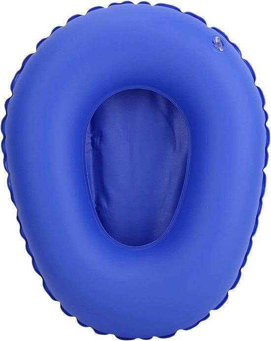 Verstelbare bedpan voor ouderen met handpomp, comfortabel en praktisch voor bedlegerige patiënten met blessures, gemaakt van duurzaam PU-materiaal