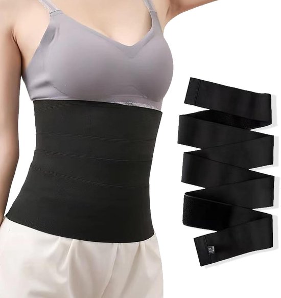 Verstelbare Buikband voor Vrouwen, Postpartum Ondersteuning, Slanker Tummy Effect, Ademend en Comfortabel voor Thuisgebruik en Herstel