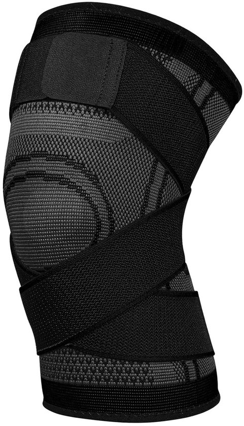 Verstelbare Compressie Kniebrace voor Sport en Revalidatie, Ondersteuning bij Osteoartritis en Meniscusblessures, Geschikt voor Dames en Heren