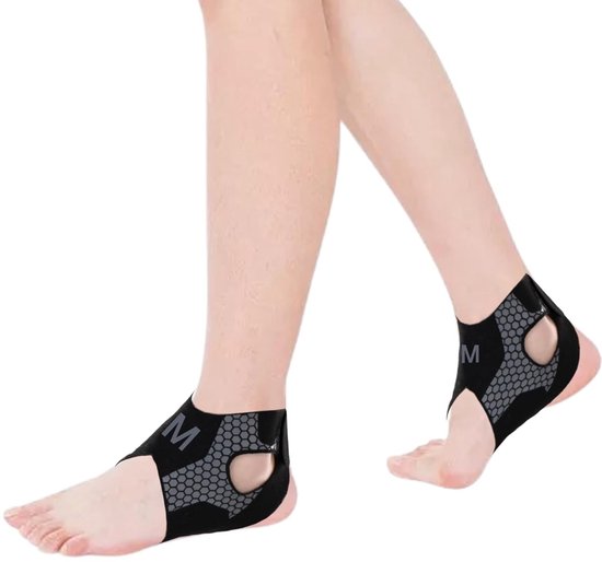 Verstelbare Enkelbandage (Set van 2) voor Sport, Ondersteuning en Herstel, Ademend en Lichtgewicht voor Beide Voeten