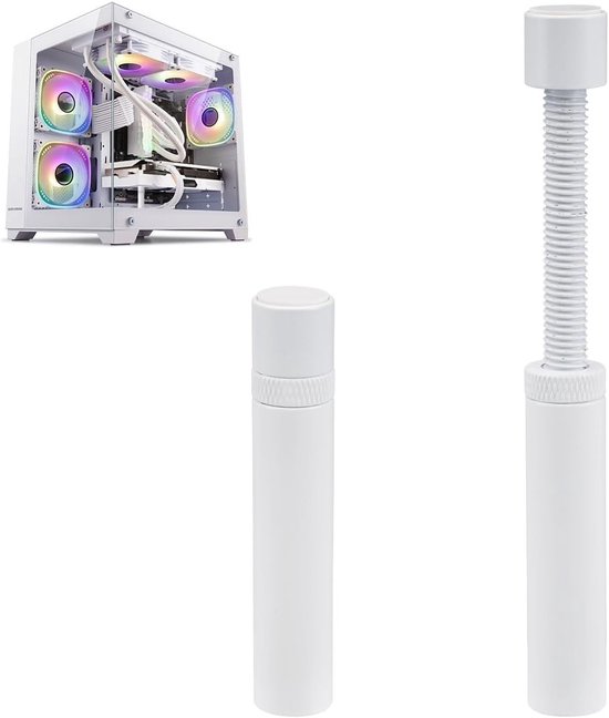Verstelbare GPU Steun voor Grafische Kaarten, Aluminium, Hoogte 74-120mm, Voorkomt GPU Doorzakken, Stabiele Kaart Houder