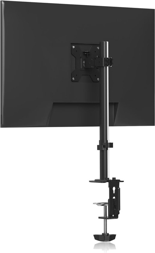 Verstelbare Monitorsteun voor Schermen van 13 tot 30 Inch, VESA 75x75 mm/100x100 mm, Kantel- en Draaimogelijkheden tot 9 kg