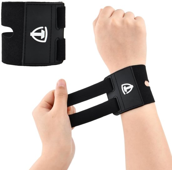Verstelbare polsbandage voor ulnapijn en peesschedeontsteking – Ademend en comfortabel voor artrose, carpaltunnel en sportactiviteiten zoals tennis en fitness