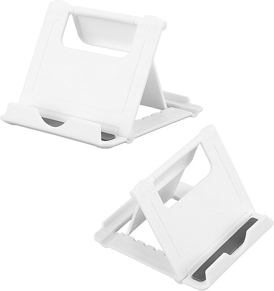 Verstelbare Telefoonhouders - Vouwbare Smartphone Stand voor Tafel, Draagbare Tablet Steun, Ideaal voor Thuis, Kantoor en Films Kijken