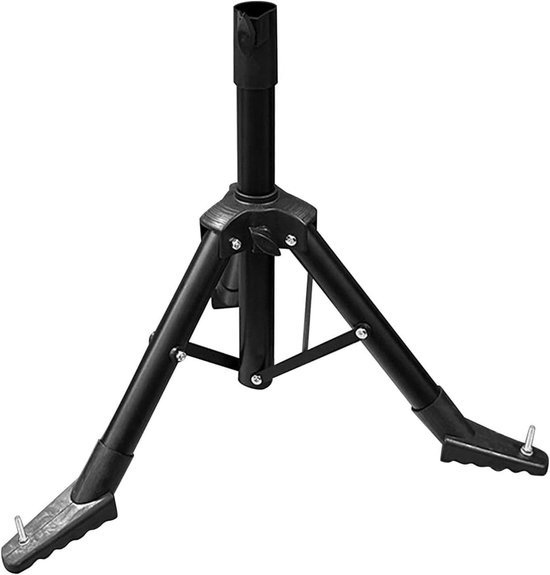 Verstelbare Vouwtripod voor Satellietschotel - Stabiele Ondersteuning voor Aerial Internet, Camping en RV Gebruik, Roestvrijstalen Constructie