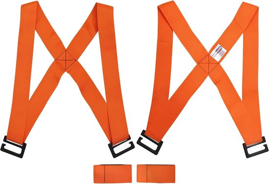 Versterkte Nylon Meubeldrager met Schouderriem voor het Verplaatsen van Zware Apparaten en Meubels