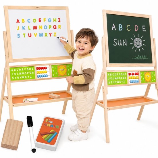 Viga Groot Educatief Bord 2 In 1