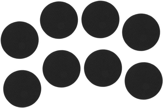 Voetkussens Pooltafel - Tafelonderzetters Nivelleerders - Tafel Stabiliseren - Eva Materiaal - 8.5 cm Lengte - Zwart
