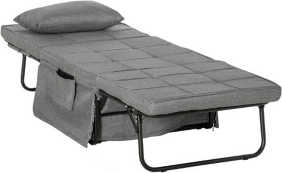 Vouwbed - Veldbed - Stretcher - Kampeerbed - Logeerbed - 188 x 75 x 38 cm van GreenBlue