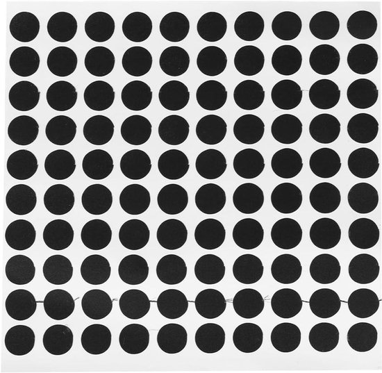 VVGoods - Positioneringsstickers biljartbal 12mm - 100 stickers - Pooltafel markeringspunten van Merkloos